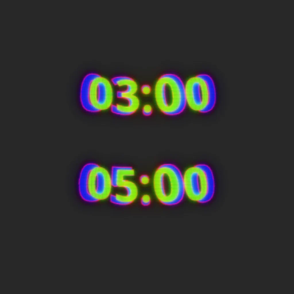 Twitch Overlay Package Animated Neon RGB OBS Overlays, Retro CRT Colorful Stream Pack