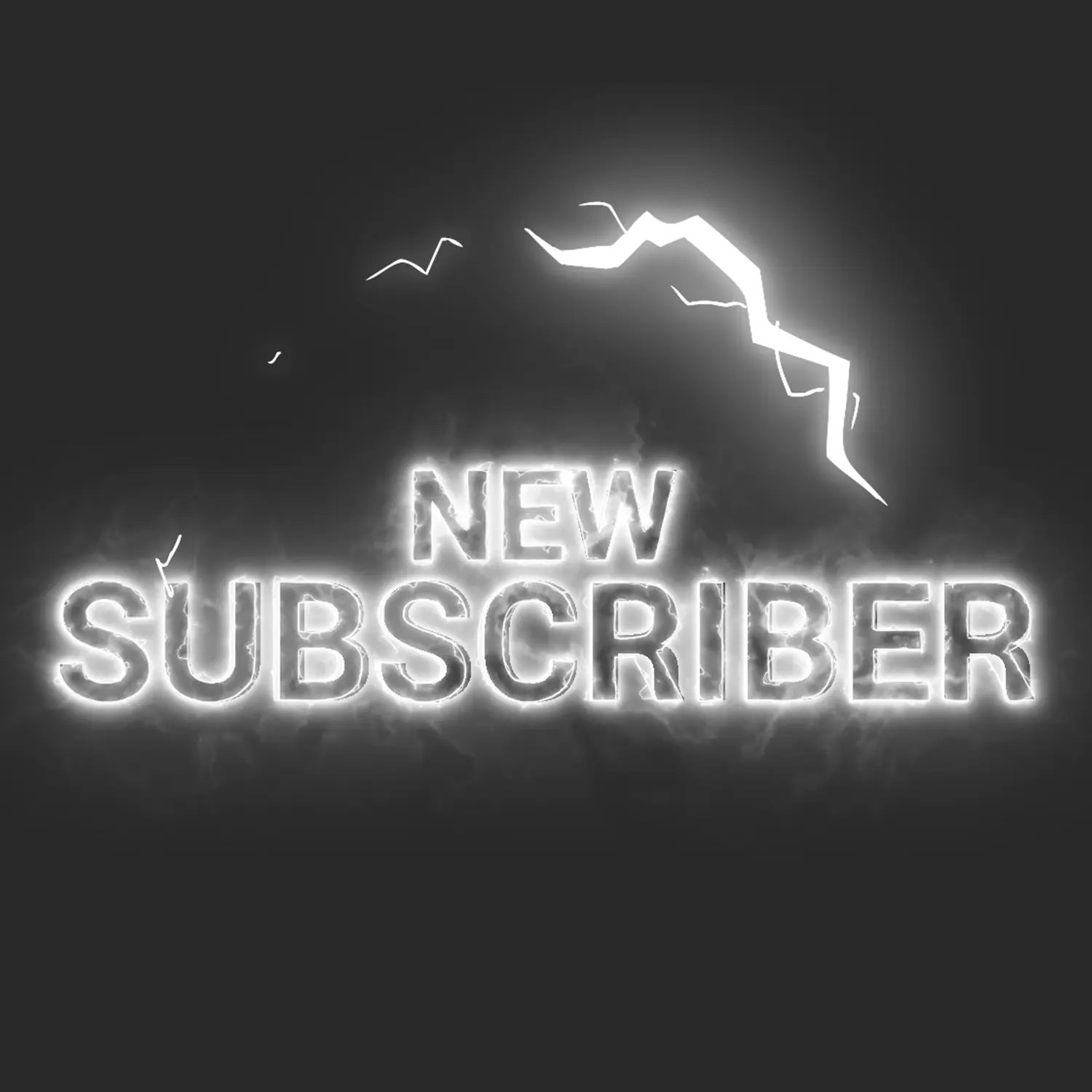 Neon Glow Full Screen Twitch Alerts - 6 Pack 7 New Subscriber Full Screen Neon Glow Animated Stream Alert