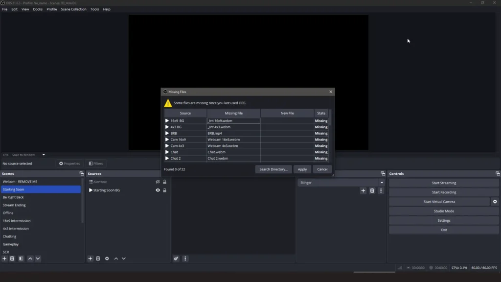 How to Fix Missing Files in OBS Studio How to Fix Missing Files in OBS Studio