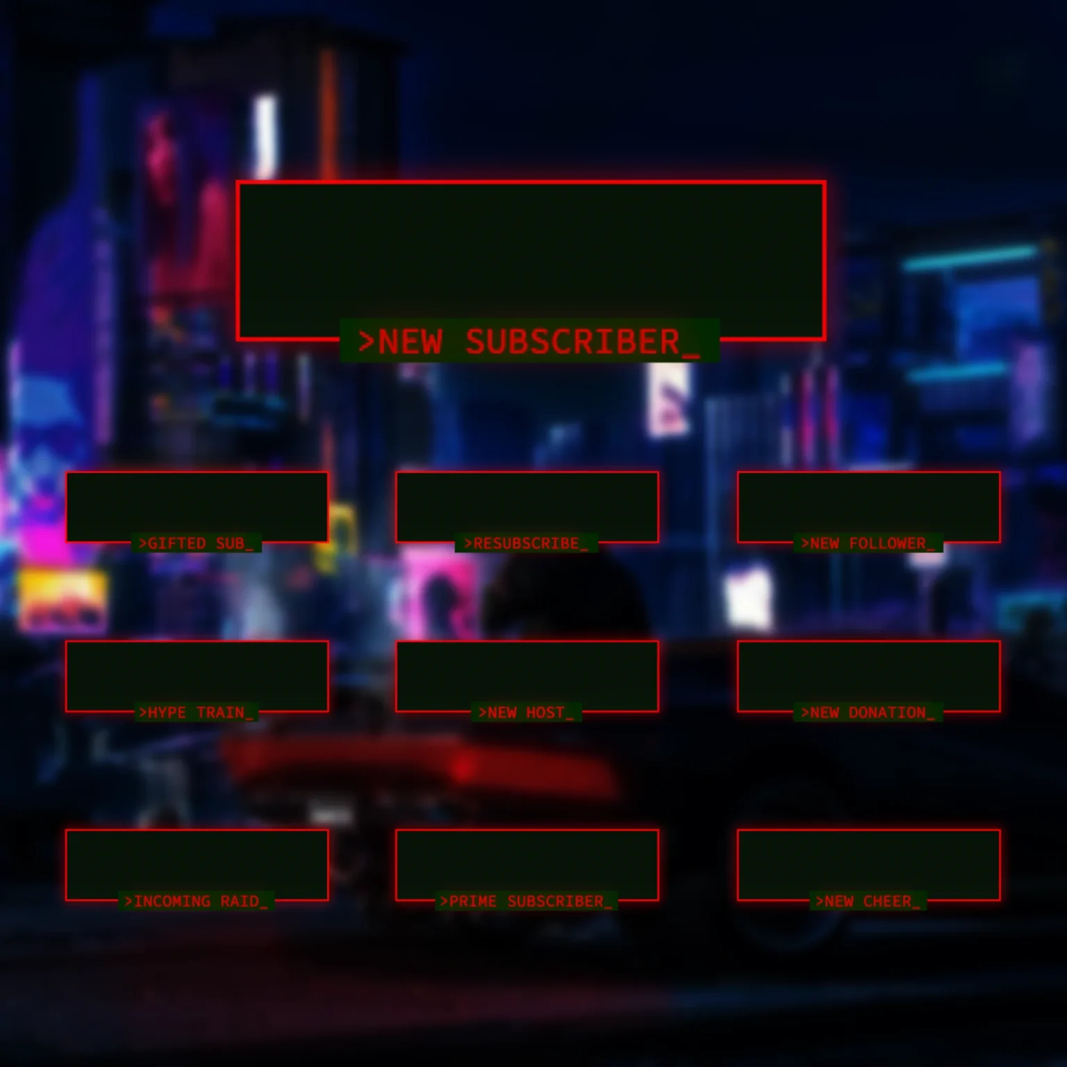 Retro Stream Overlay Package – Animated 80s CRT Twitch Overlays for OBS, Streamlabs, Pixel PC Layout Pack