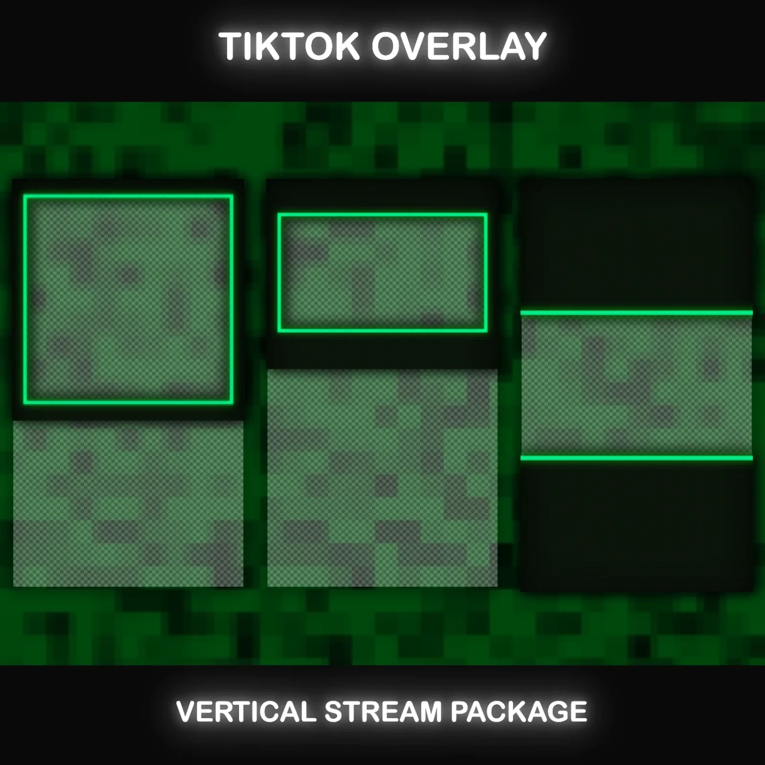 TikTok Live Overlay Pack – Animated Retro CRT Vertical Stream Layout 5 TikTok Live Overlay Pack – Animated Retro CRT Vertical Stream Layout