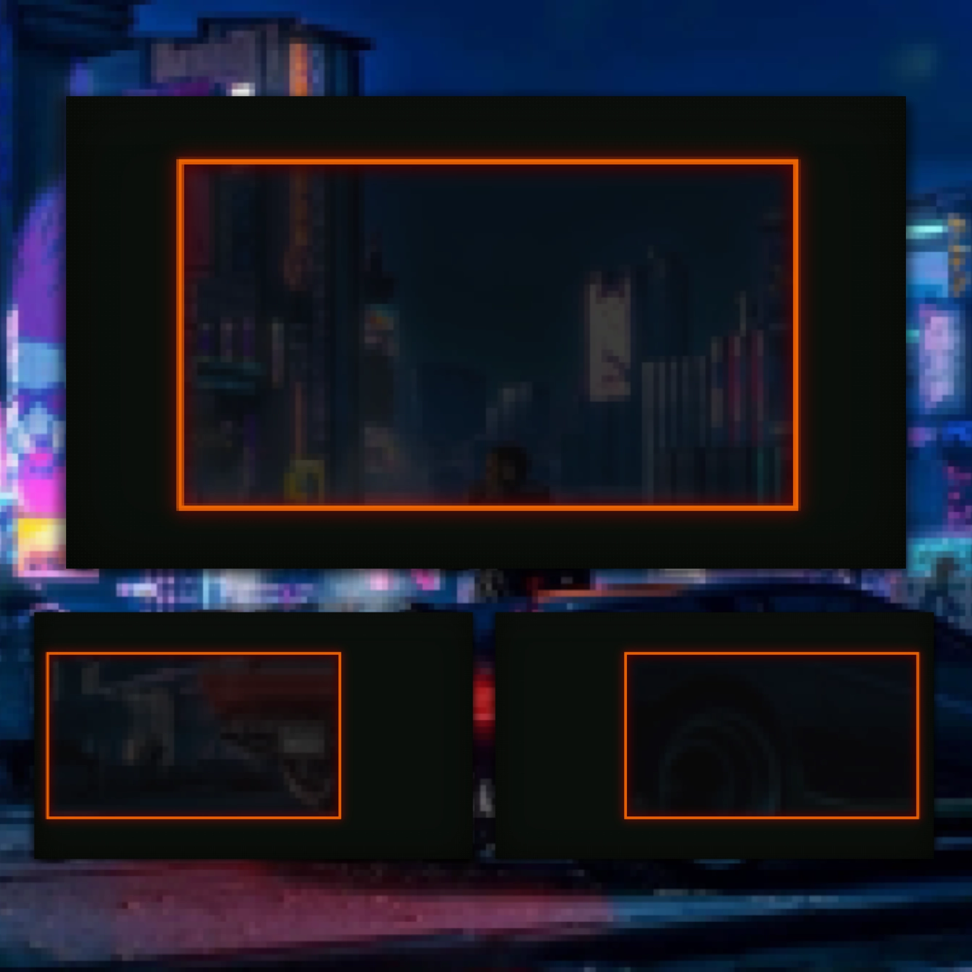 Retro Twitch Overlay Package - Animated 80s CRT Stream Overlays (OBS, Streamlabs) 10 Retro Twitch Overlay Package - Animated 80s CRT Stream Overlays (OBS, Streamlabs) - Image 10