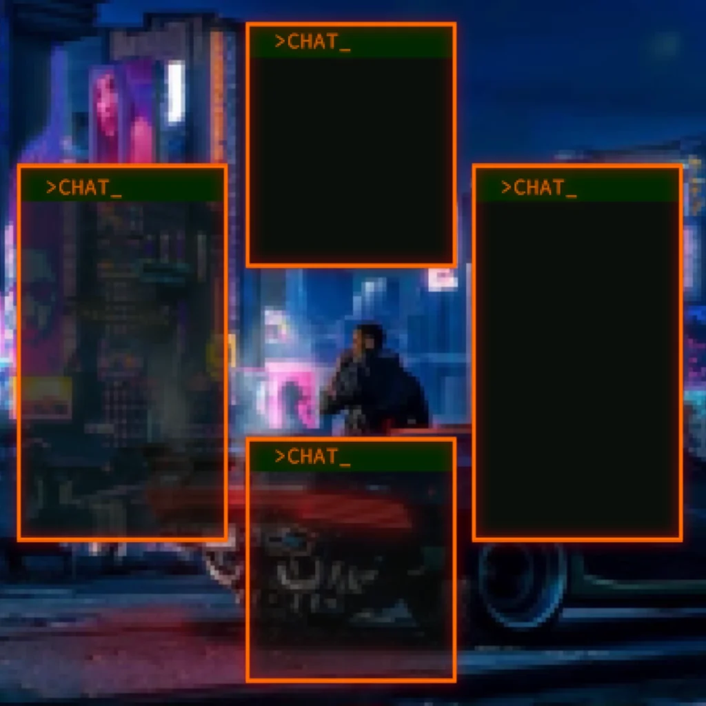 Retro Twitch Overlay Package Animated 80s CRT Stream Overlays for OBS Streamlabs Pixel PC Layout Pack 6 VelesDC - Stream Overlays